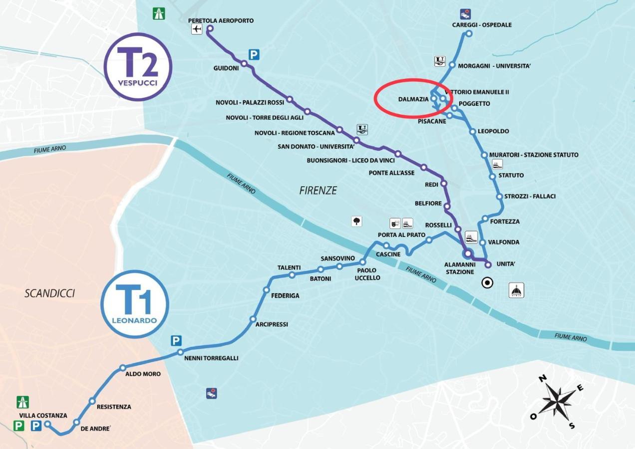 Le Tre Orchidee פירנצה מראה חיצוני תמונה
